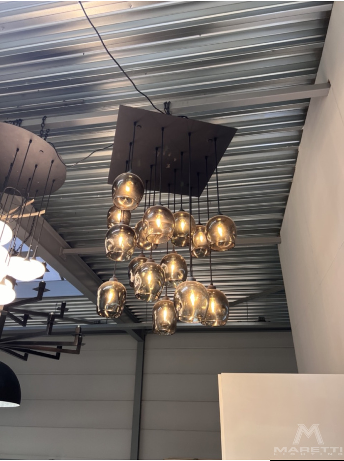 Duchess hanging lamp ø750mm 16-light E14 designed by Hip Studio