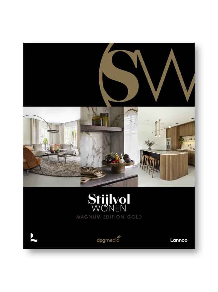Boek stijlvol wonen magnum edition gold