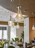 PENDANT hanglamp rond d:13cm chroom met 7 meter kabel - Hanglampen