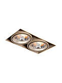 PORTOFINO 70 XS 2-light champagne built-in luminaire - Inbouwspots