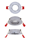 DISCUS 50 recessed luminaire chrome - Inbouwspots