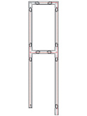 MAR-TRACK 3-phase tee right black - Railverlichting