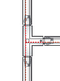 MAR-TRACK 3-phase tee right black - Railverlichting