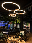 ZERO hanglamp 120cm 73W brons - Hanglampen