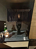 Nocturnals hand table lamp E27 black designed by Monique des Bouvrie