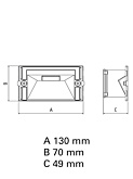 STRETTO LED horizontaal LED MODULE - Accessoires