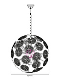 PALLA DI RAME hanglamp 14x G9 messing - Hanglampen