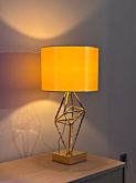 Icicle tafellamp E27 goud