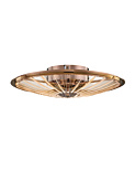 BURANO plafondlamp 12W 2700K goud d:33cm dimbaar - Plafondlampen
