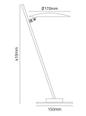 RIMINI table lamp 10W 2700K white not dimmable - Tafellampen