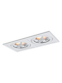 Troy 70 built-in spotlight 2-l set CTA white incl. Cusco 70 light source and driver