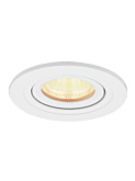 Discus 35 recessed spot set CTA white including GU10 lamp holder and GU10 light source