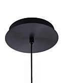 TUBE PENDANT 6W 3000K black - Hanglampen