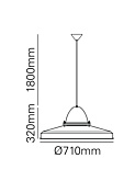 Galaxy hanglamp wit ontworpen door Peter Kos - Hanglampen