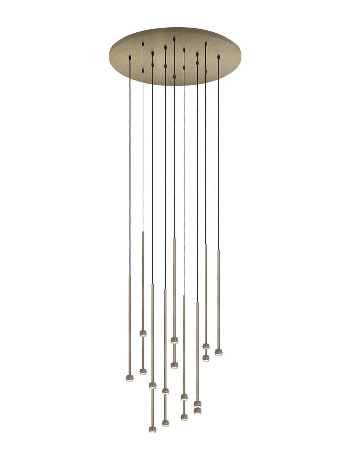 Bo hanglamp 16L brons ontworpen door Grand & Johnson