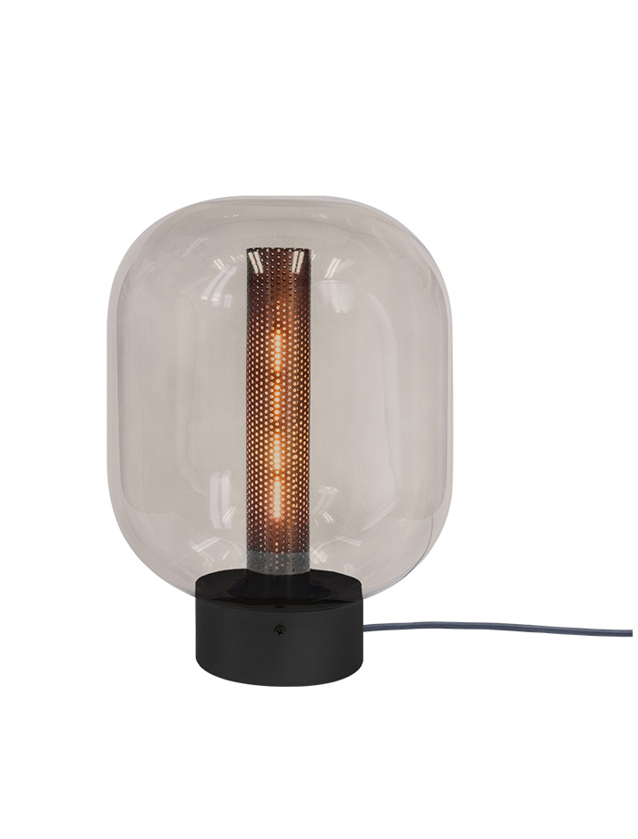 Rivington Glass tafellamp zwart ontworpen door Brands-Concept