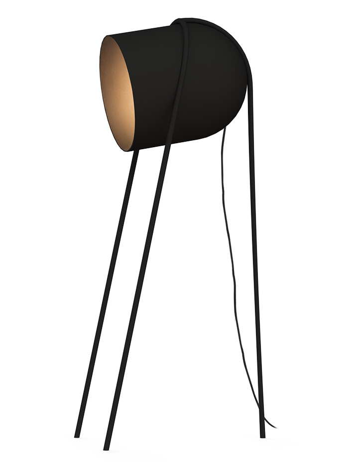 BULLIT vloerlamp zwart Designed By Mariska Jagt