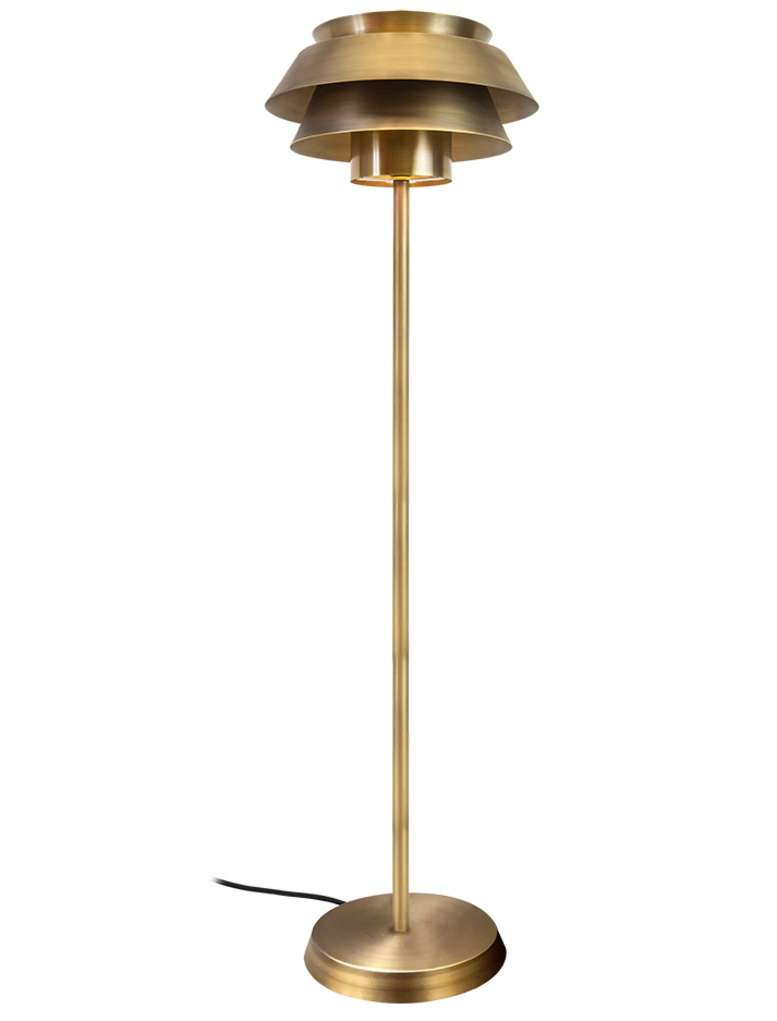 VOID vloerlamp brons Designed By Peter Kos
