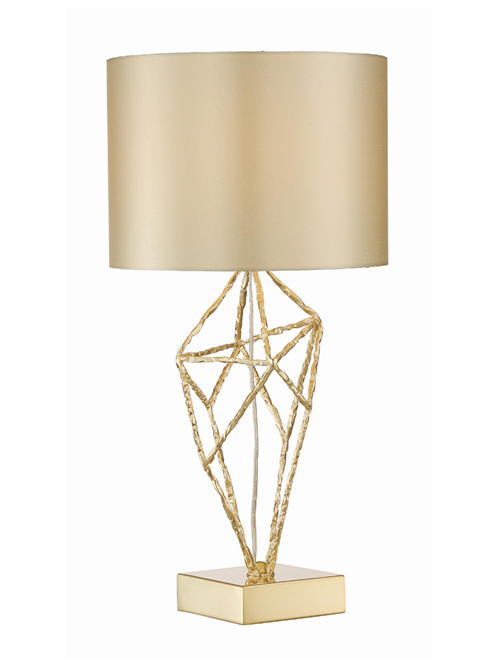 ICICLE tafellamp E27 goud - Tafellampen