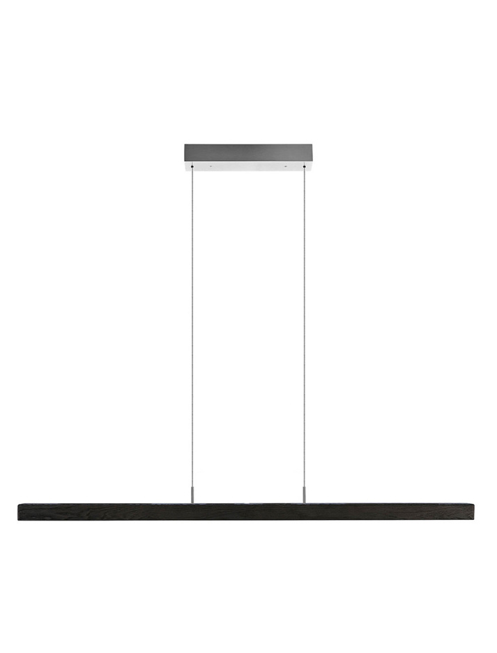 WOOD hanglamp L:160cm zwart