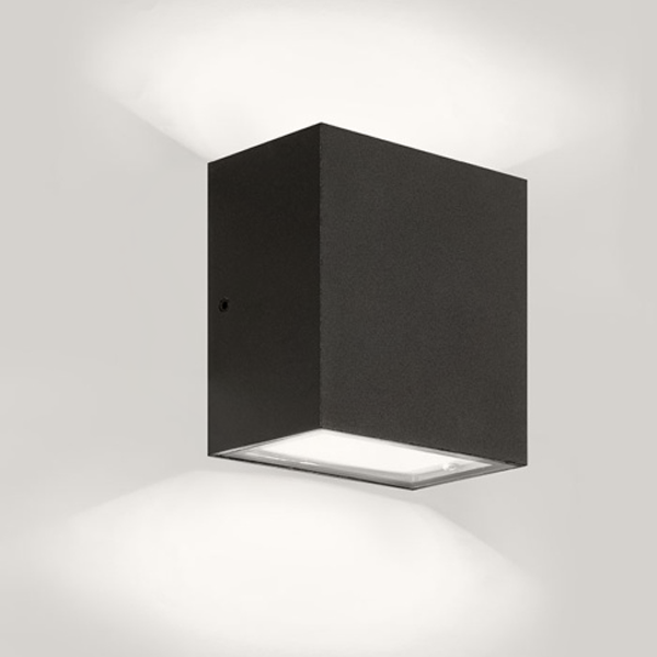 Eclipse-square-wandlamp - design buitenverlichting van Maretti