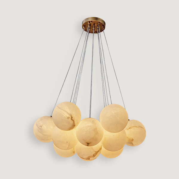 Tredici hanglamp 13 lichts messing