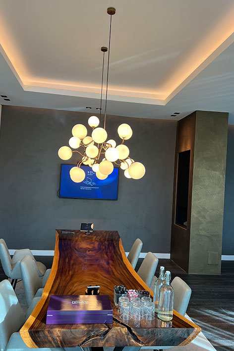 Interior MX boardroom