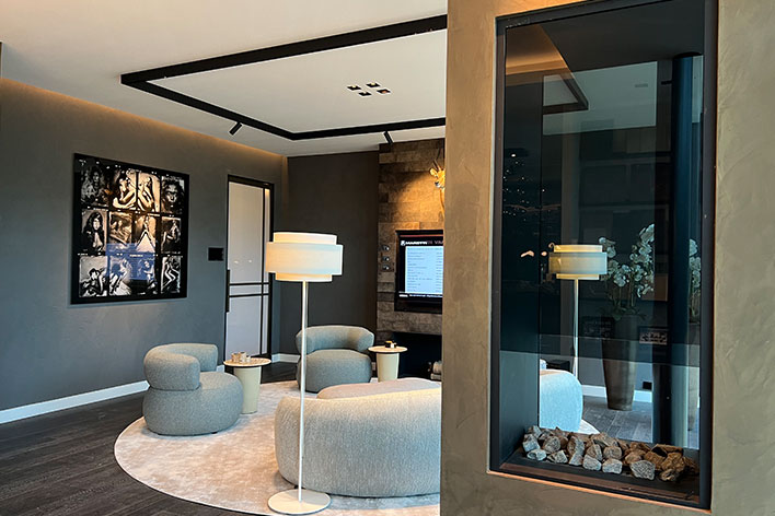 Interior MX boardroom Maretti - Karmina-wandlamp