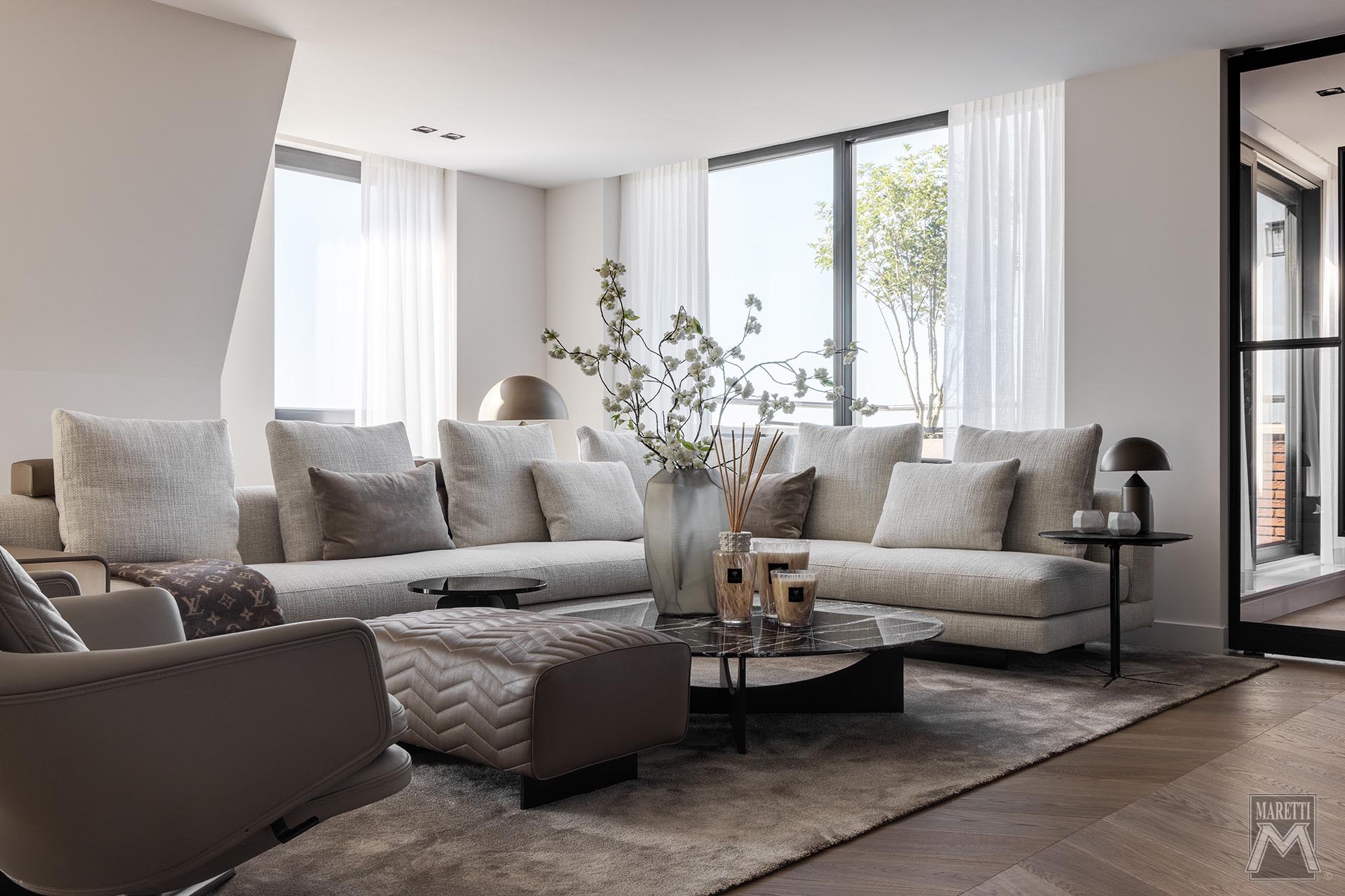 Projectverlichting Maretti Penthouse in Almere