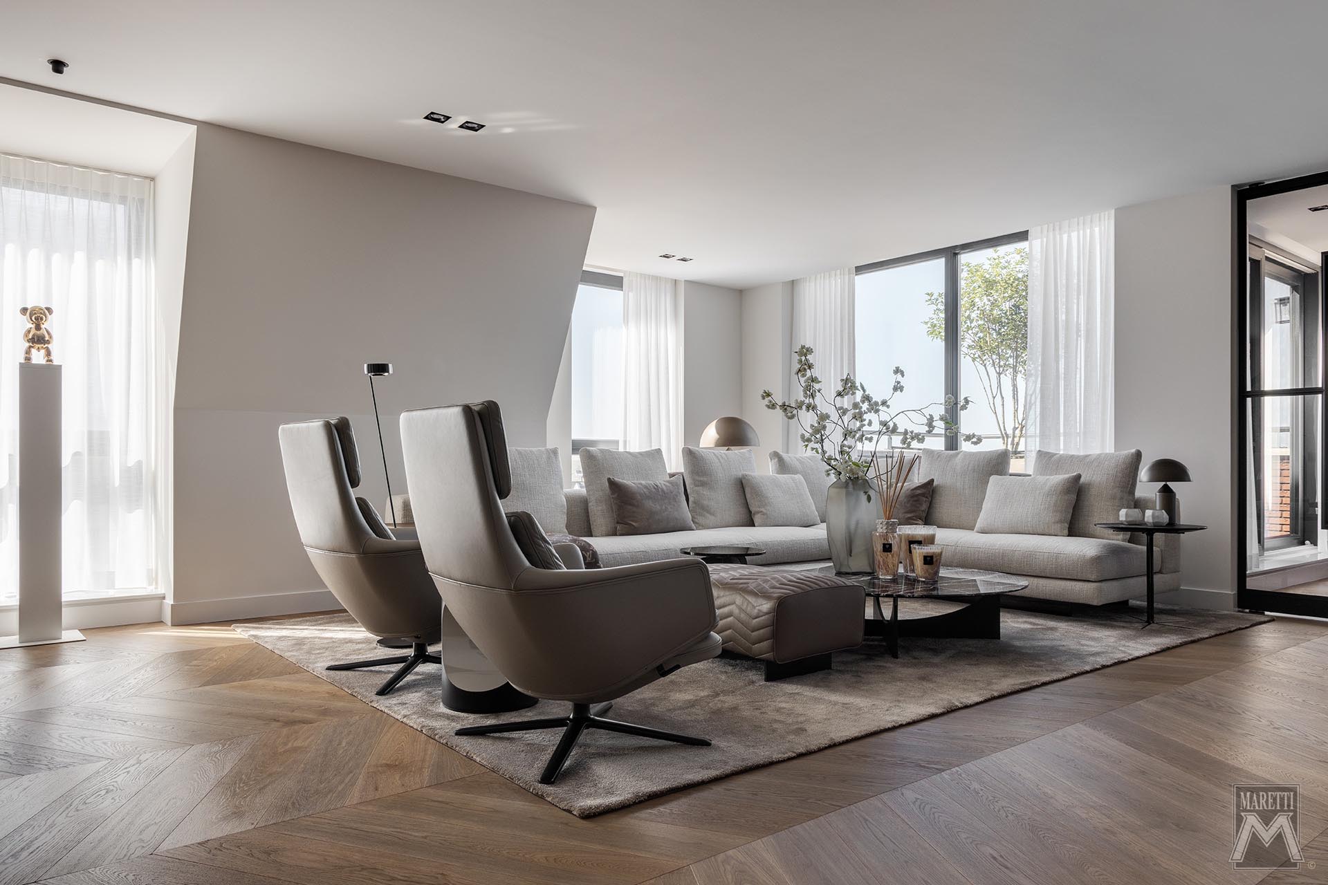 Projectverlichting Maretti Penthouse in Almere