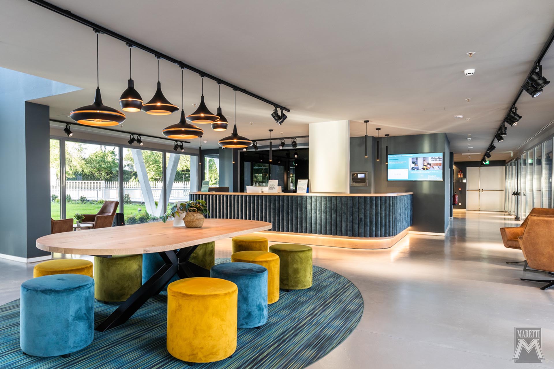 Projectverlichting Appartementencomplex Student Experience Pozuelo