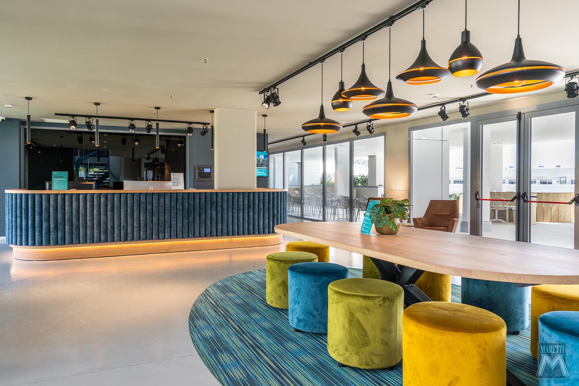 Projectverlichting Appartementencomplex Student Experience Pozuelo