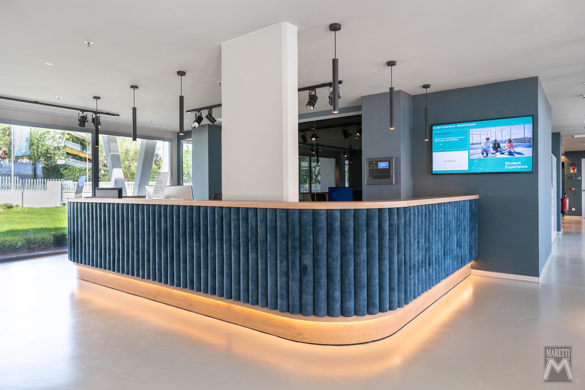 Projectverlichting Appartementencomplex Student Experience Pozuelo