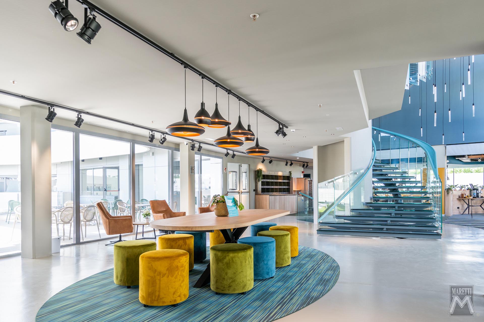 Projectverlichting Appartementencomplex Student Experience Pozuelo