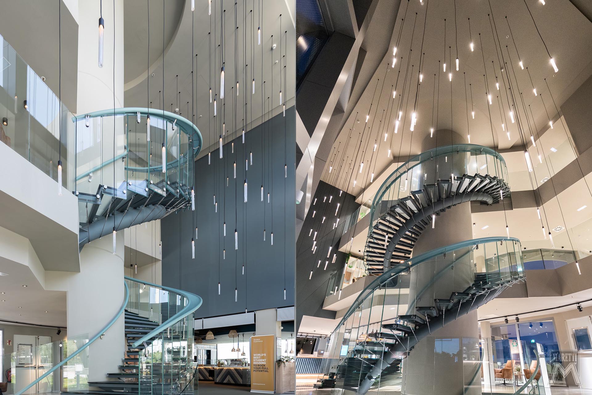 Projectverlichting Appartementencomplex Student Experience Pozuelo
