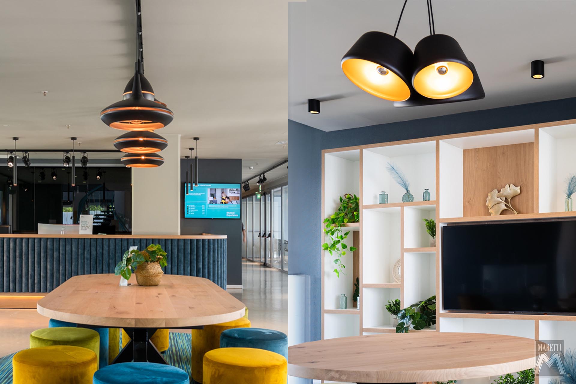 Projectverlichting Appartementencomplex Student Experience Pozuelo