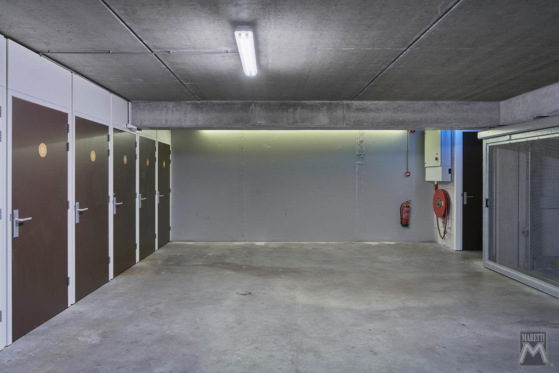 Projectverlichting Appartementencomplex De Daen Amsterdam Maretti Lighting