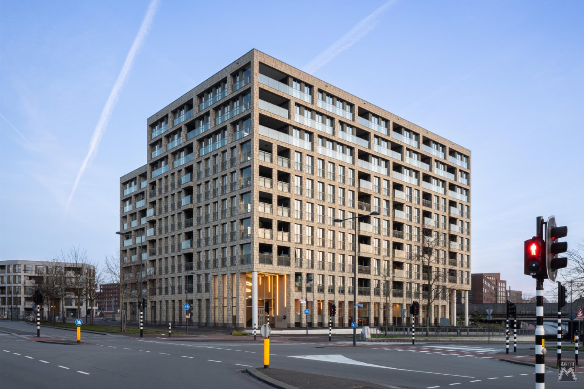 Projectverlichting Appartementencomplex Hendric Maretti Lighting