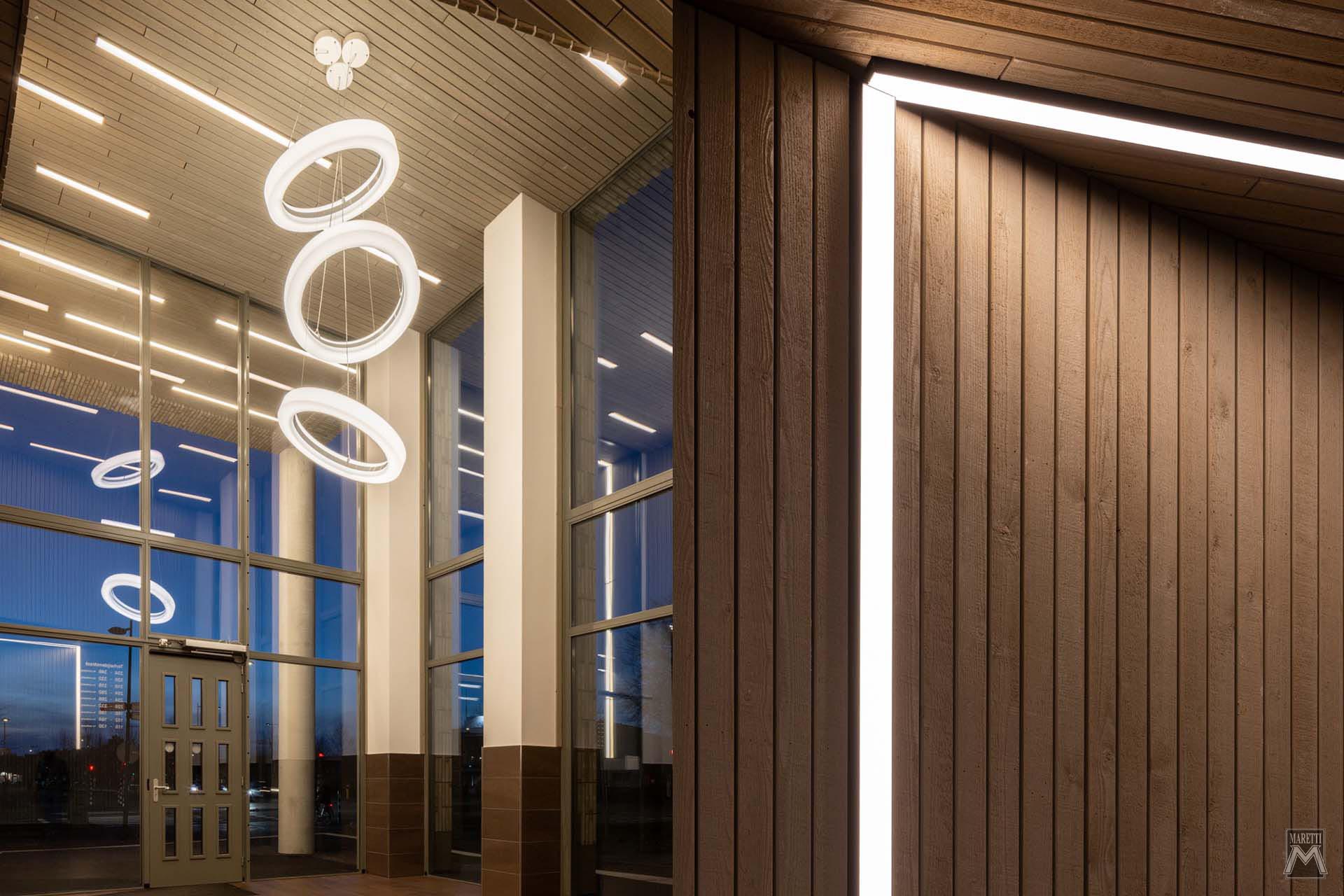 Projectverlichting Appartementencomplex Hendric Maretti Lighting