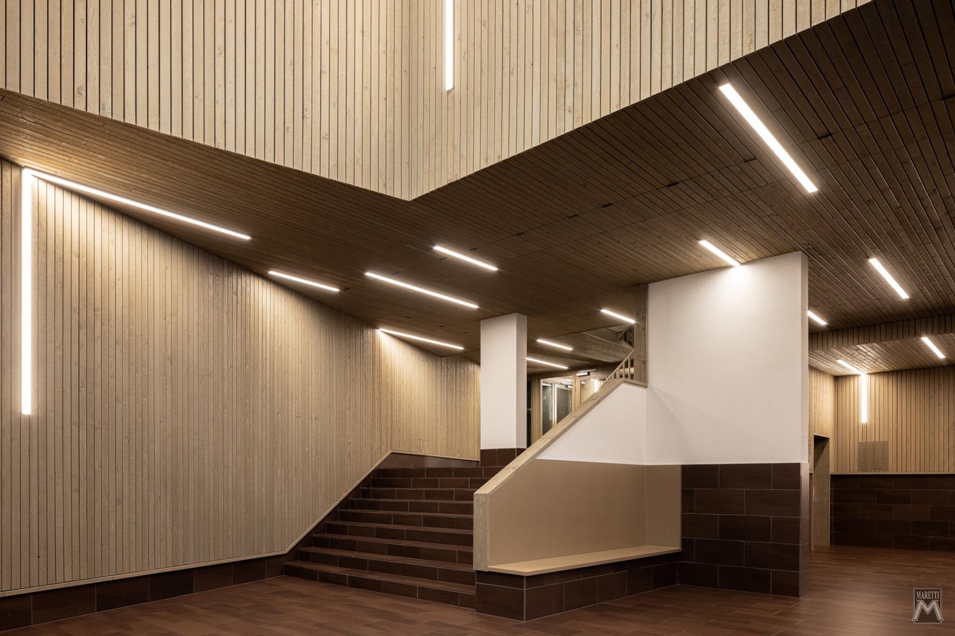 Projectverlichting Appartementencomplex Hendric Maretti Lighting