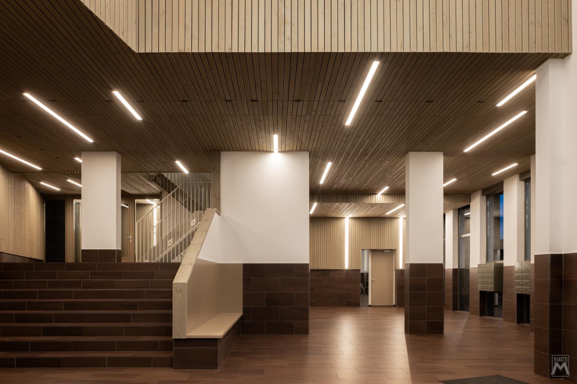 Projectverlichting Appartementencomplex Hendric Maretti Lighting