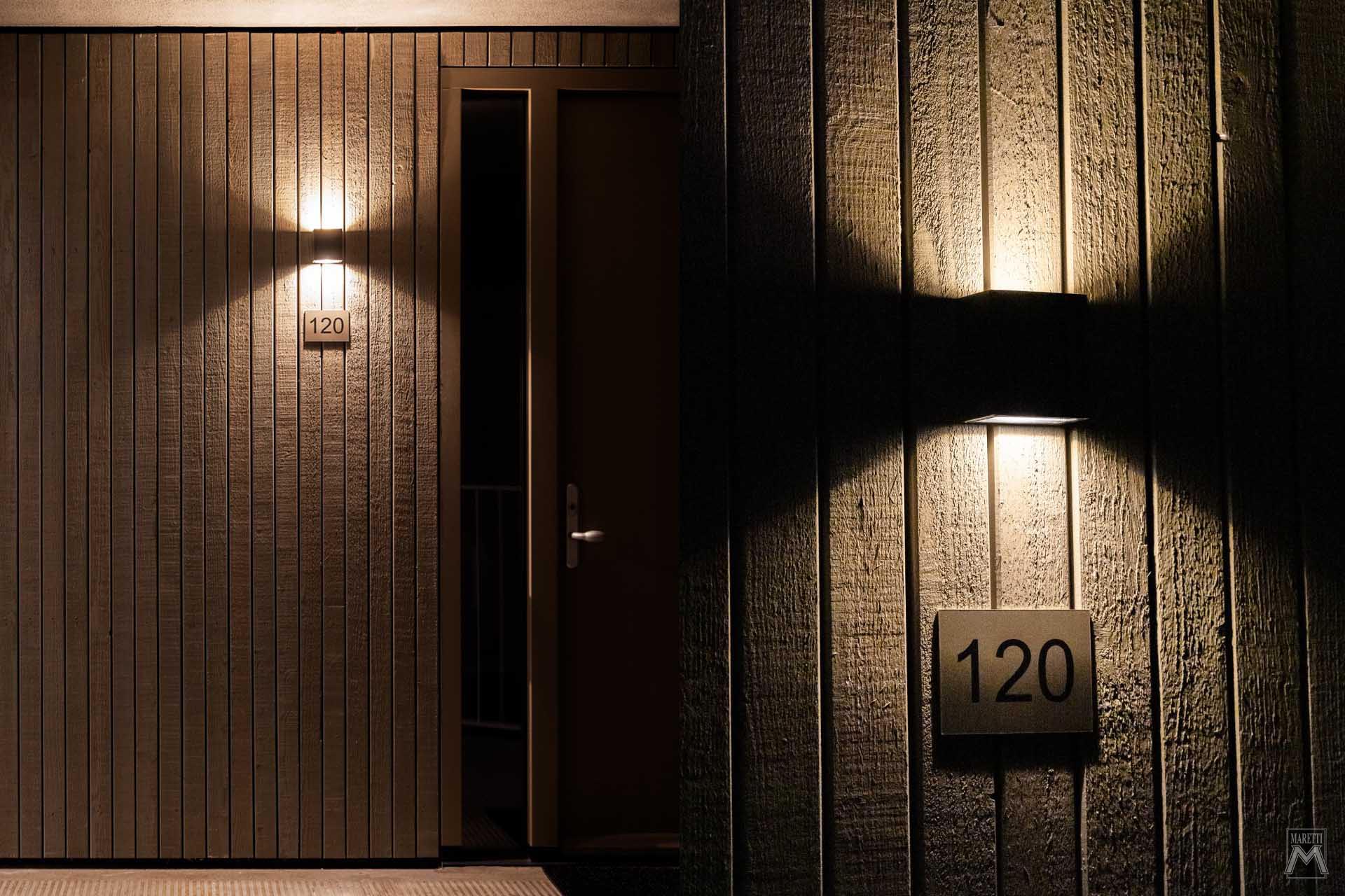 Projectverlichting Appartementencomplex Hendric Maretti Lighting