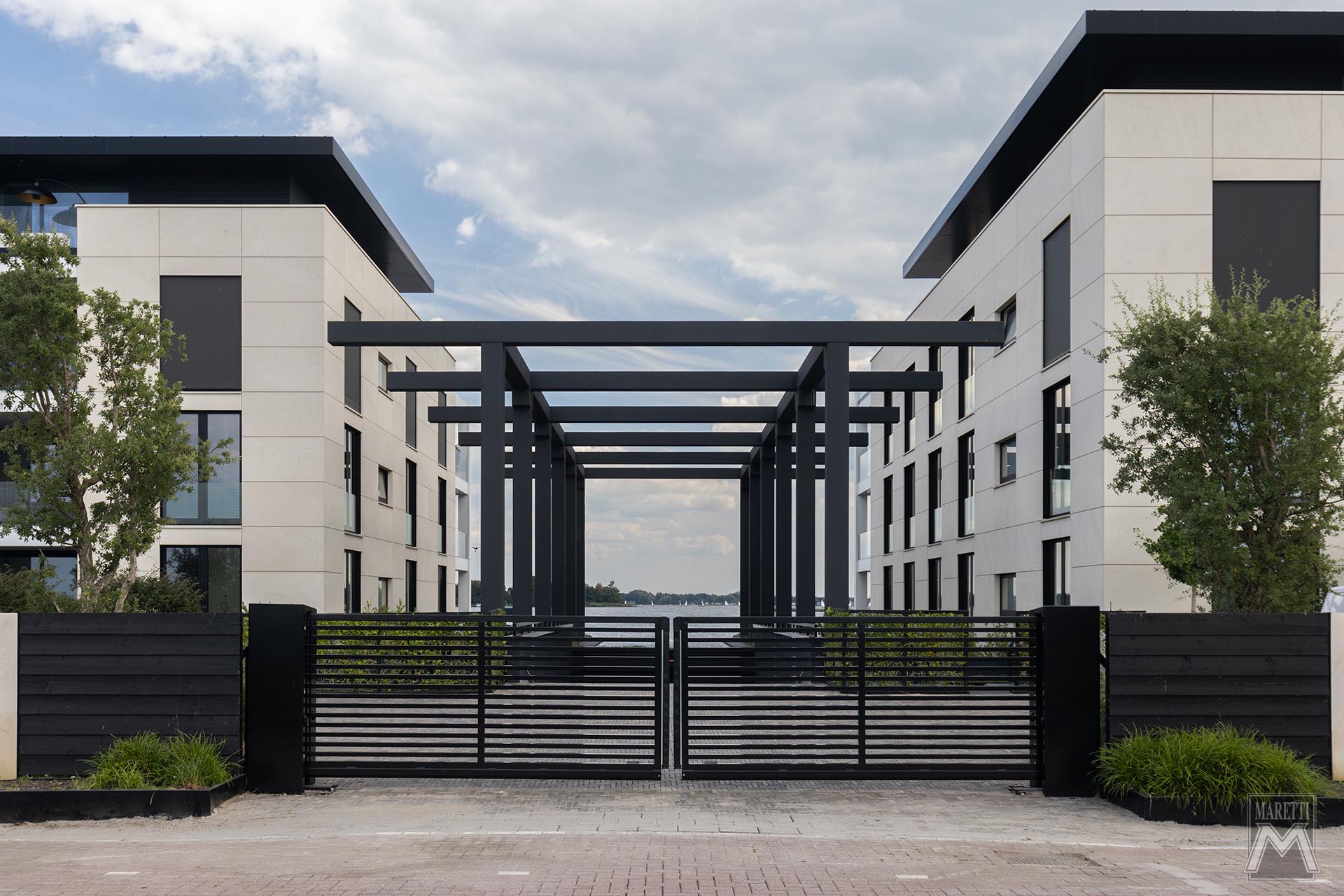 Projectverlichting Appartementencomplex West End Amsterdam Maretti Lighting