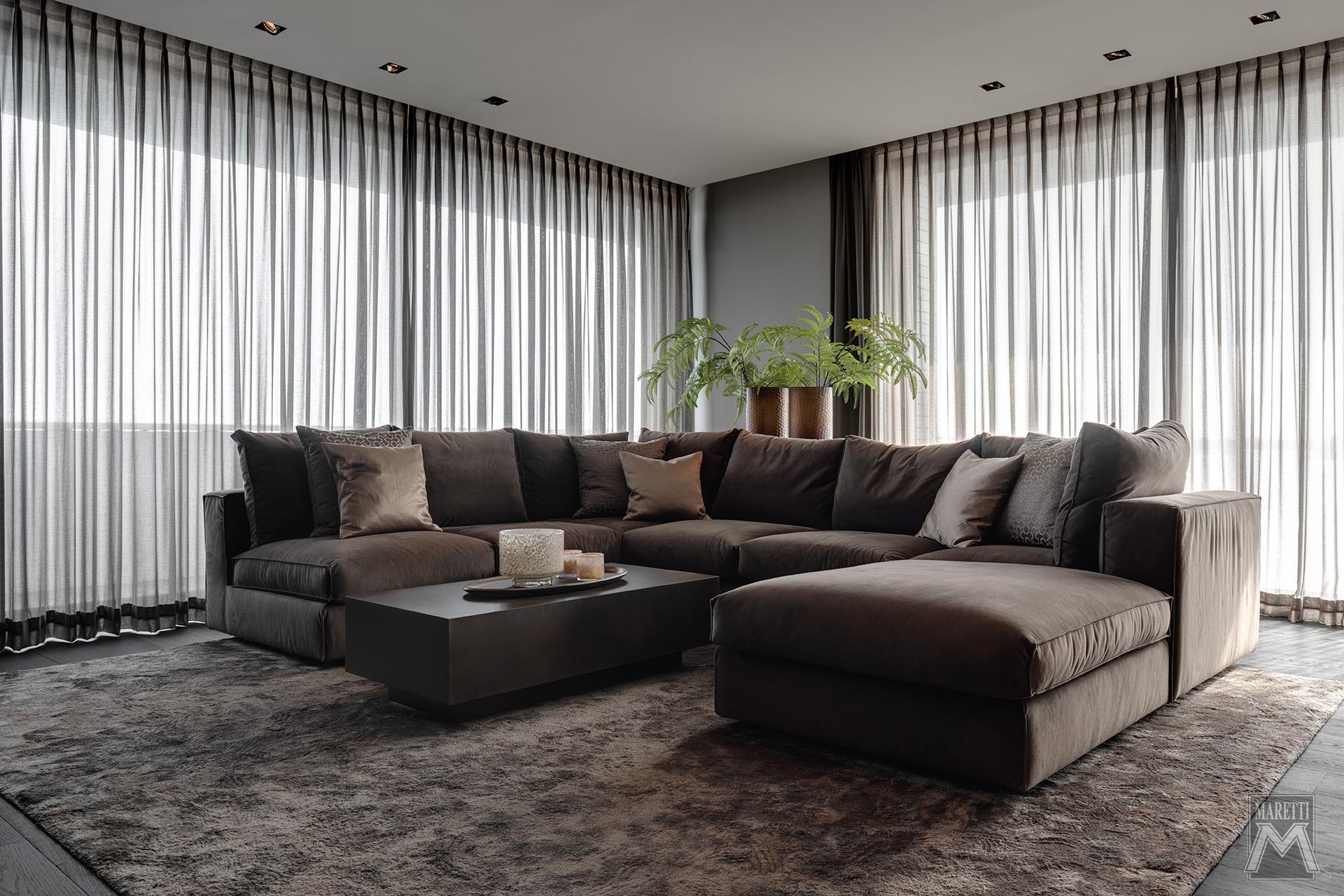 Projectverlichting Appartementencomplex West End Amsterdam Maretti Lighting