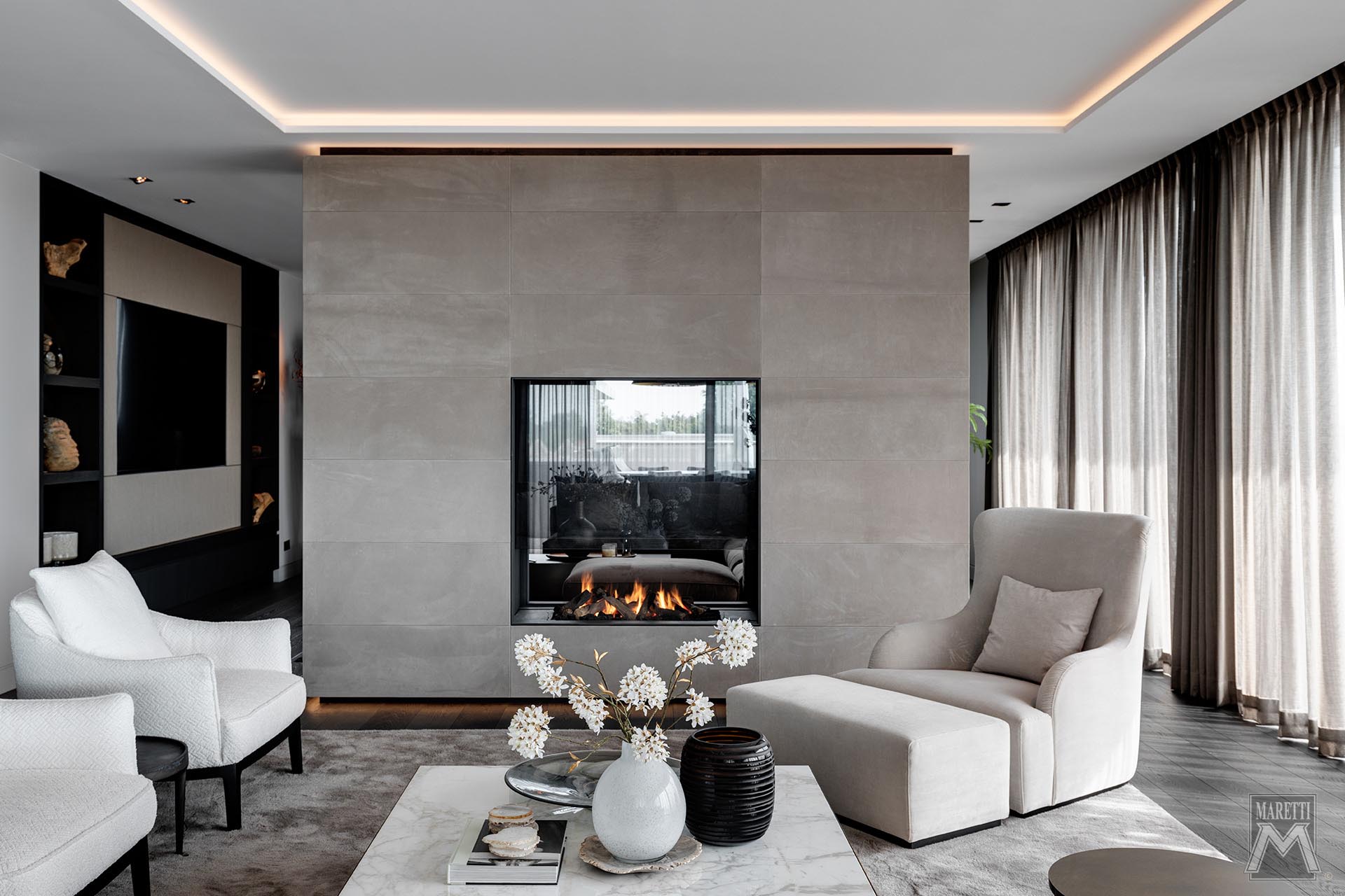 Projectverlichting Appartementencomplex West End Amsterdam Maretti Lighting