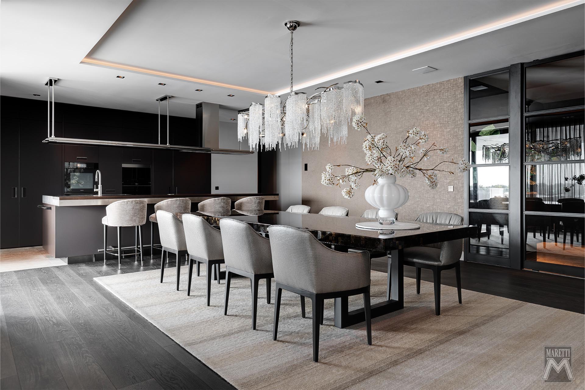 Projectverlichting Appartementencomplex West End Amsterdam Maretti Lighting