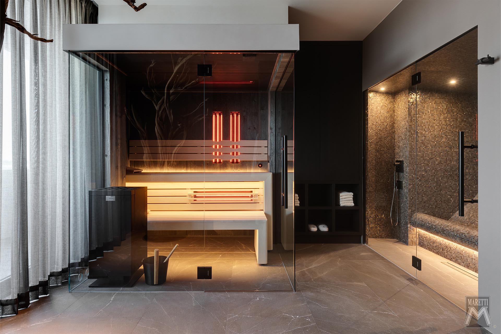 Projectverlichting Appartementencomplex West End Amsterdam Maretti Lighting