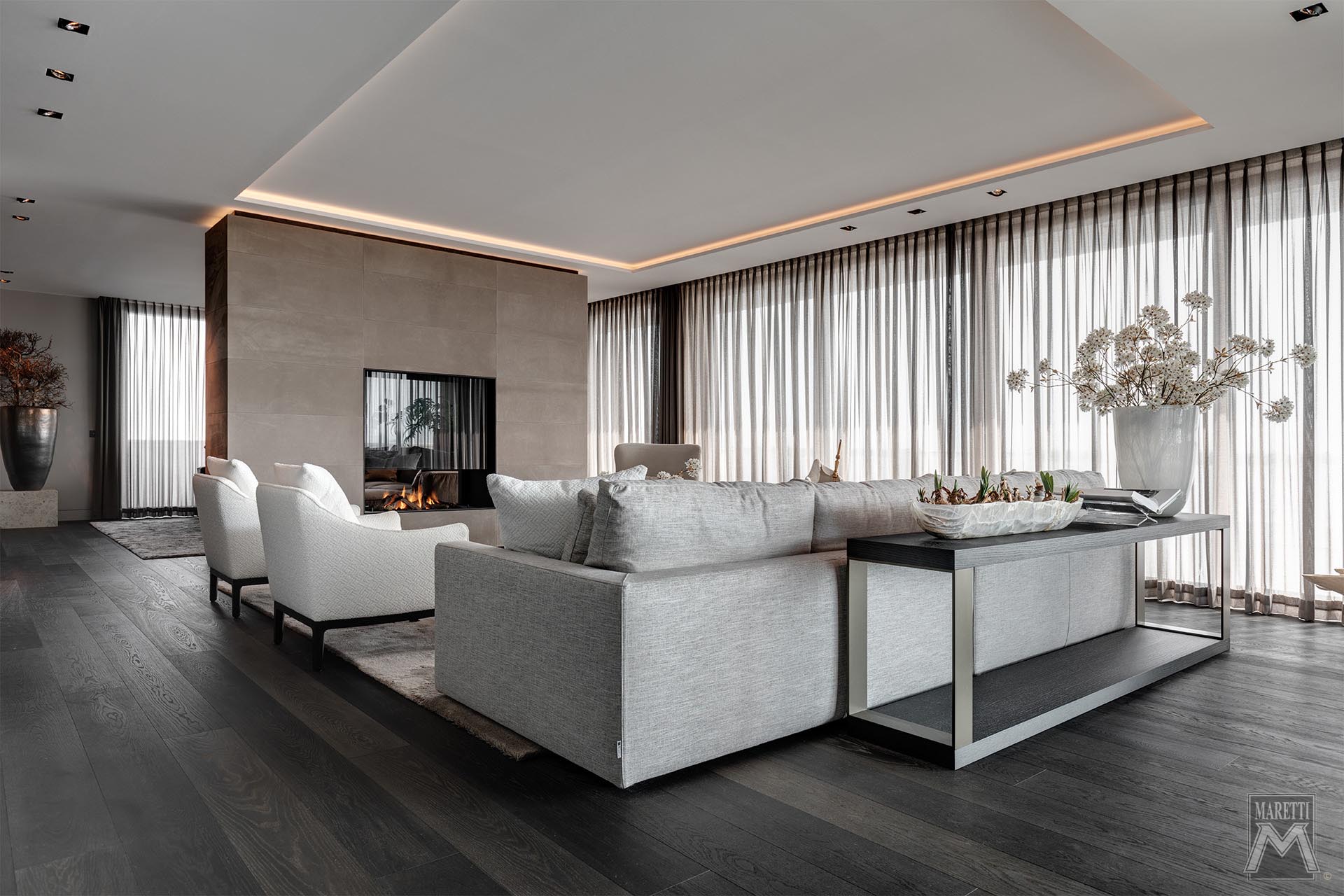 Projectverlichting Appartementencomplex West End Amsterdam Maretti Lighting