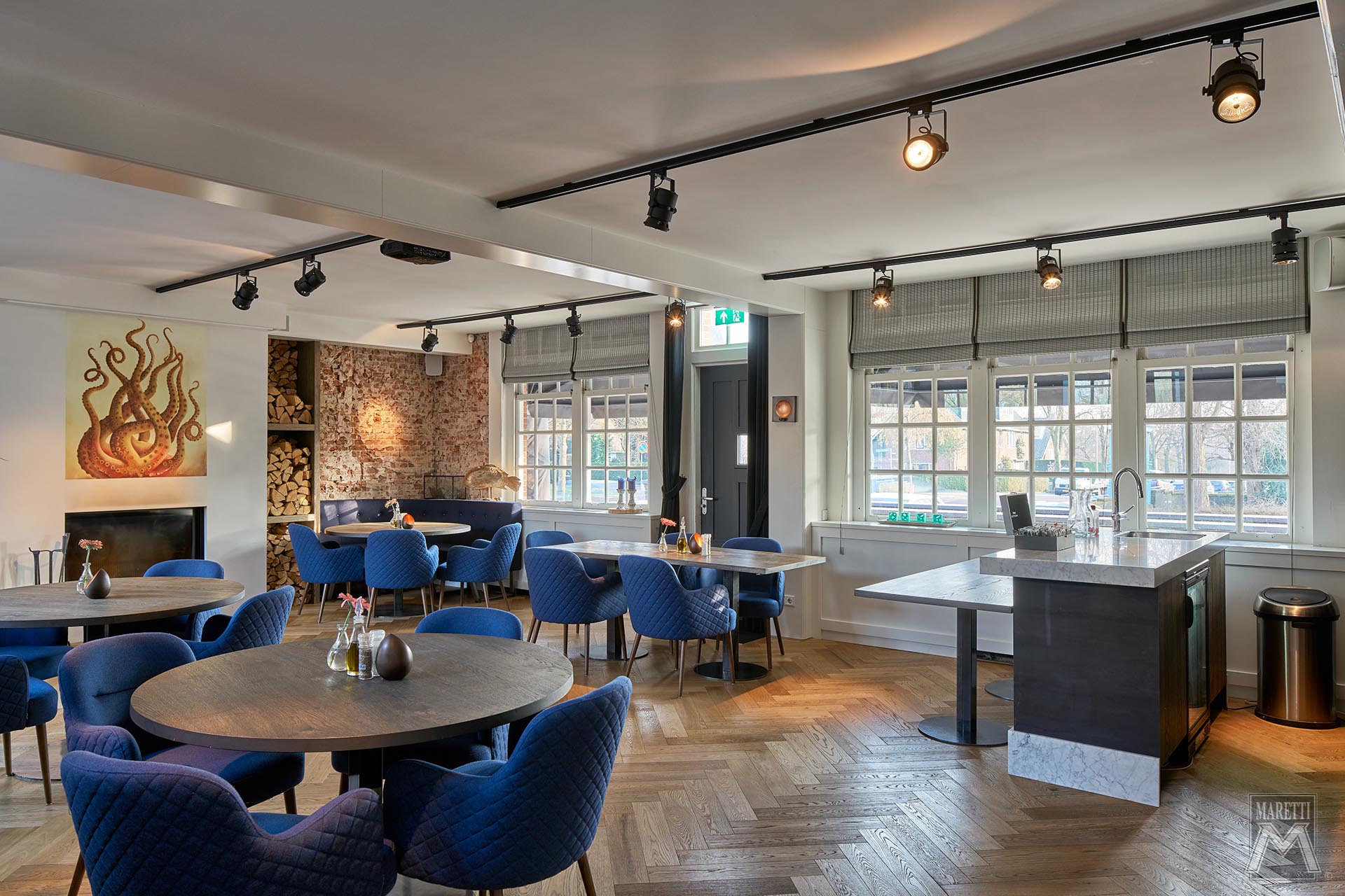 Projectverlichting Kantoor De Bajes Maretti Lighting
