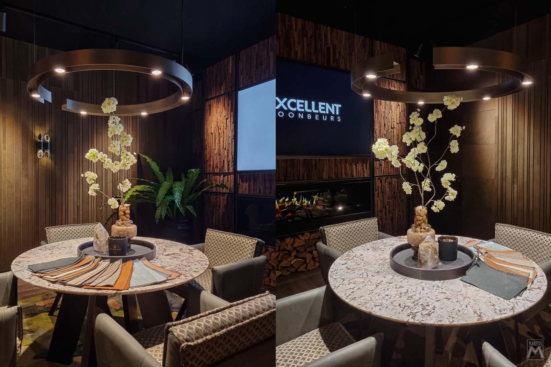 Project lighting Maretti Exhibition stand Hans Kuijten